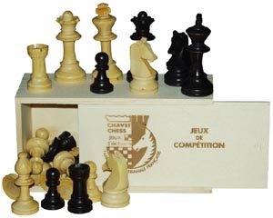 Les pièces du jeu d'échecs